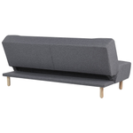 3-Sitzer Schlafsofa dunkelgrau ALSTEN