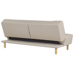 3-Sitzer Schlafsofa beige ALSTEN
