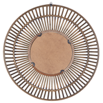 Wandspiegel BLASITO 66 cm 66 cm Bambusholz Braun
