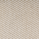 Teppich beige 80 x 150 cm Streifenmuster Kurzflor zweiseitig ALADAG