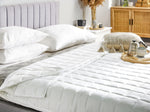 Zweilagige Bettdecke Alle Jahreszeiten KORAB Polyester 200 x 220 cm