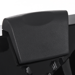 Whirlpool Badewanne schwarz rechteckig mit LED 170 x 80 cm HAWES