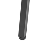 Schreibtisch dunkler Holzfarbton 100 x 50 cm HARISON