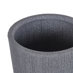 Blumenkübel CHIOS Kunststoff 31 cm Grau
