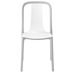 Set mit 2 Stühlen Kunststoff Weiss SPEZIA
