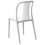 Set mit 2 Stühlen Kunststoff Weiss SPEZIA