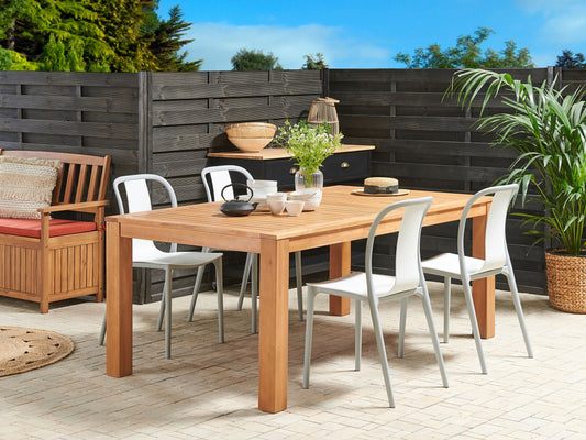 Gartenstuhl 4er Set SPEZIA Weiss