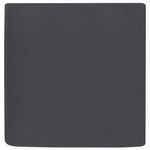 Set mit 2 Stühlen und Sitzkissen CANETTO Metall Schwarz