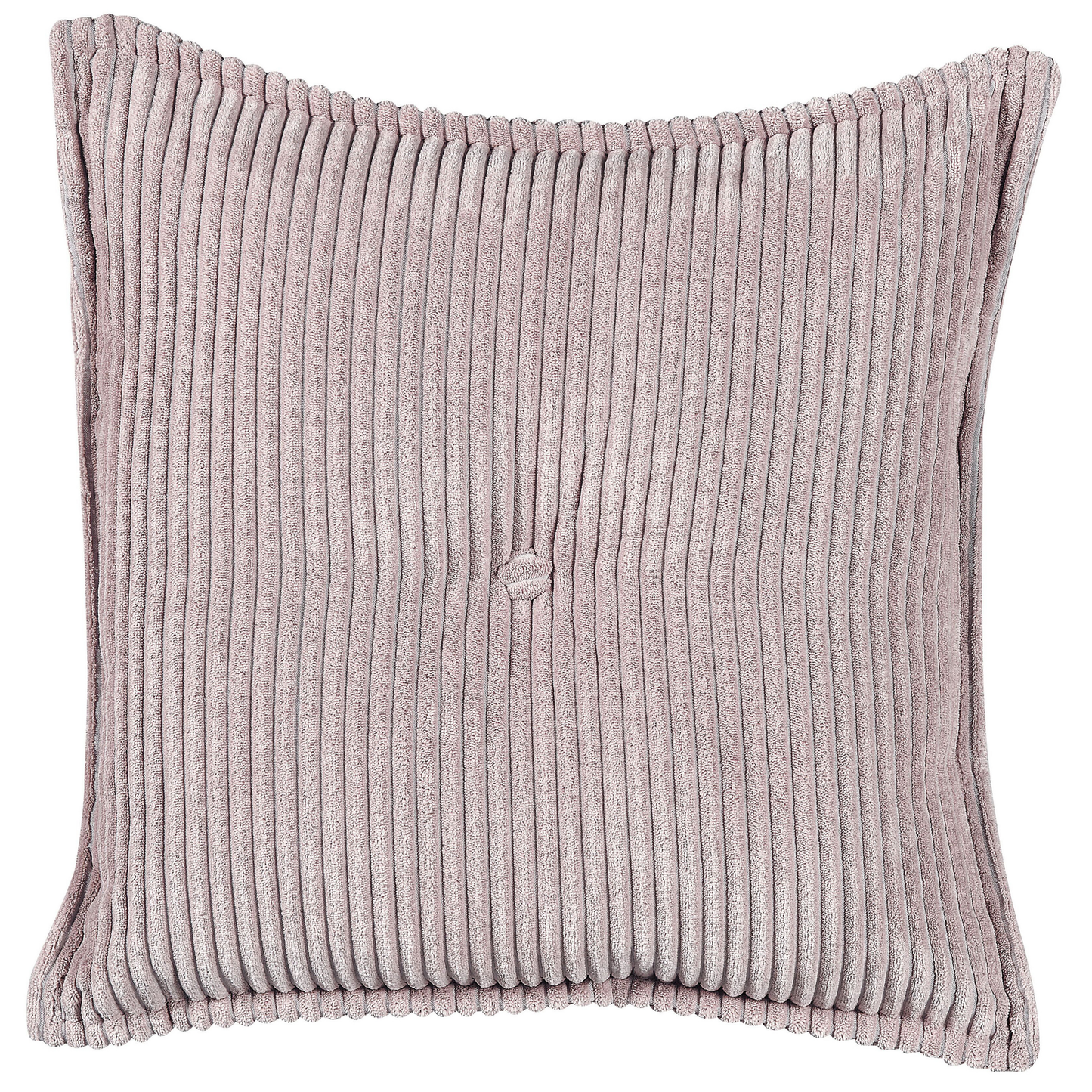 Ecksofa Cord taupe linksseitig 3-Sitzer DOLVA