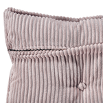 Ecksofa Cord taupe linksseitig 3-Sitzer DOLVA