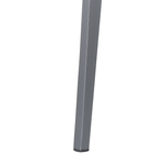 Gartentisch MILETO 140 cm 80 cm Glas Grau