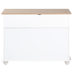 Kommode mit 3 Schubladen EVERETT 79 cm Weiss