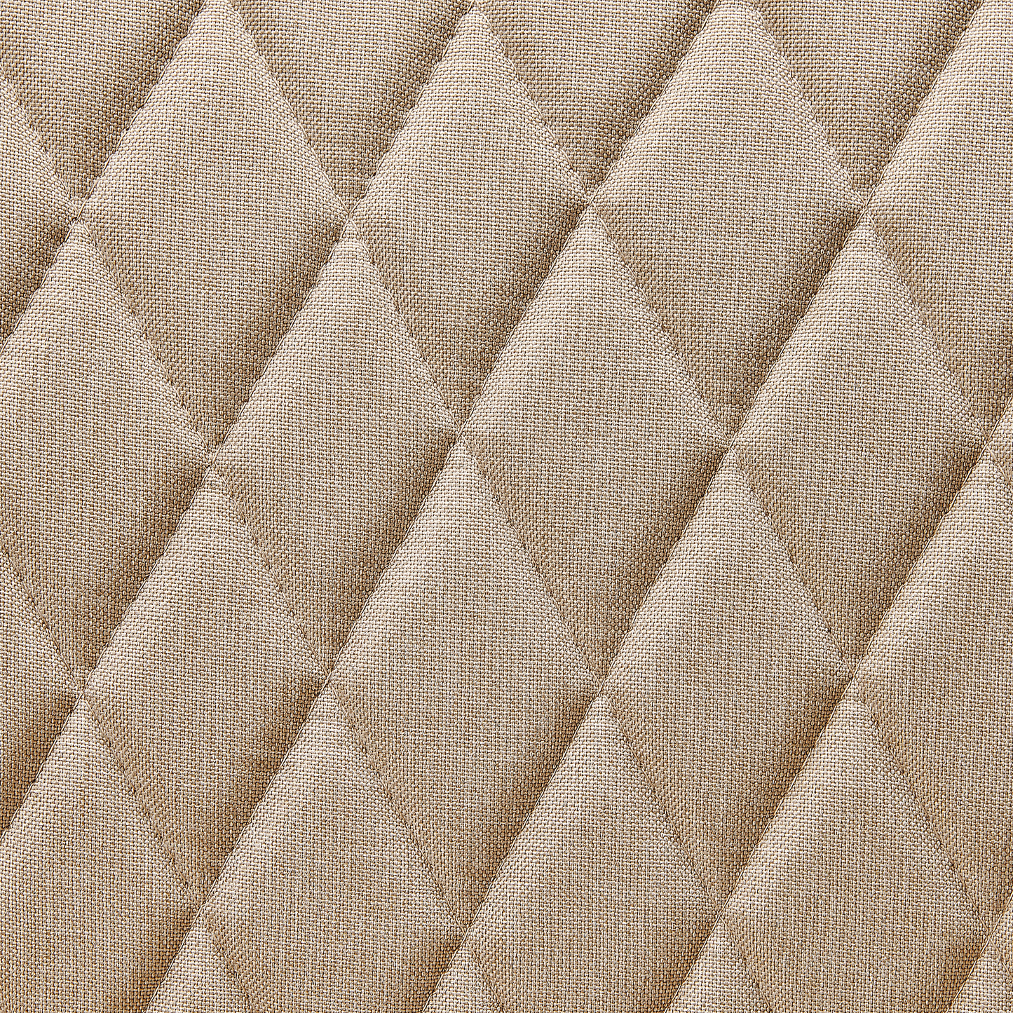 Esszimmerstuhl 2er Set Stoff Beige ARCATA