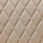 Esszimmerstuhl 2er Set Stoff Beige ARCATA