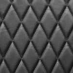 Esszimmerstuhl 2er Set ARCATA Kunstleder Schwarz