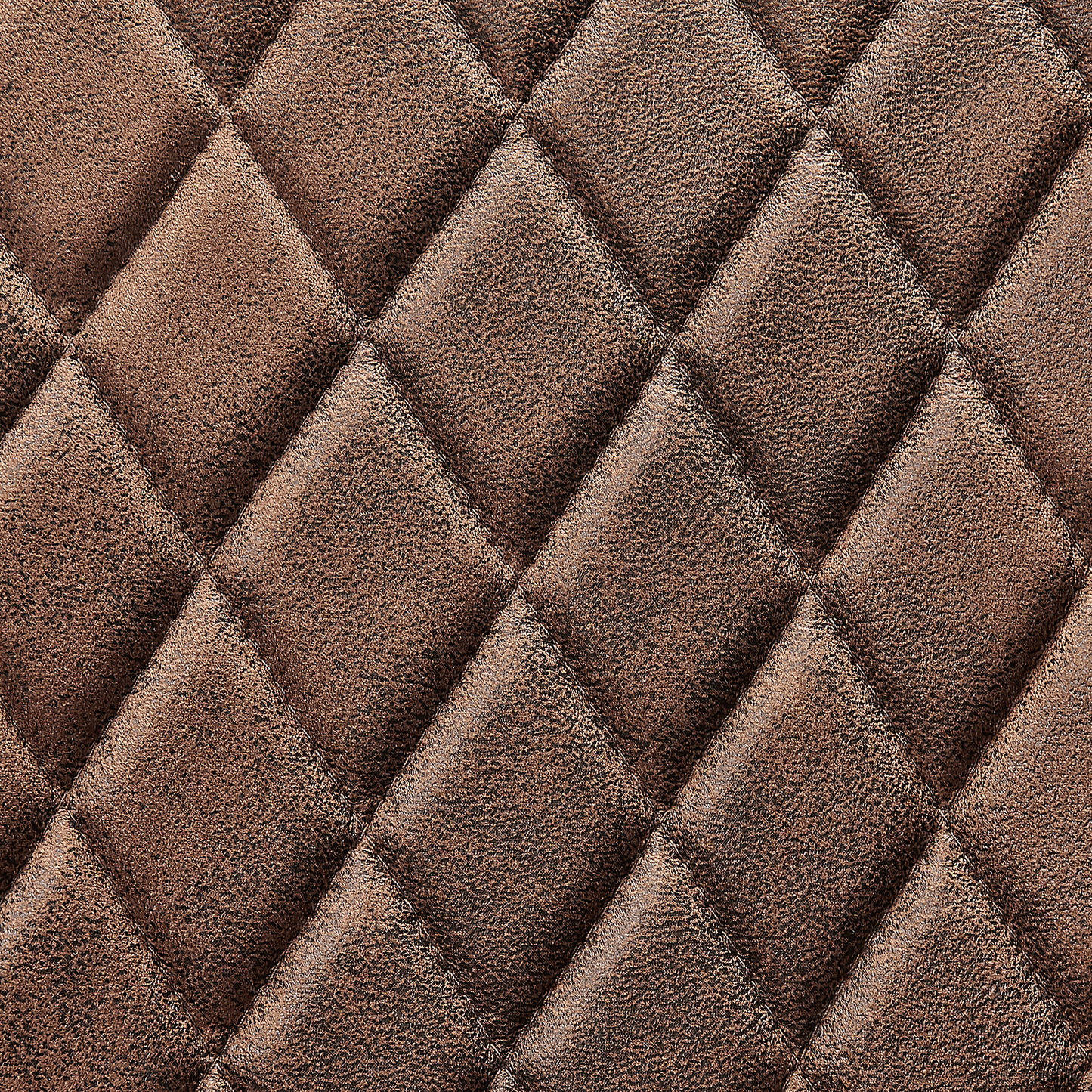 Esszimmerstuhl 2er Set ARCATA Kunstleder Dunkelbraun