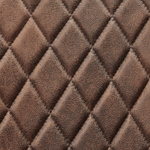 Esszimmerstuhl 2er Set ARCATA Kunstleder Dunkelbraun