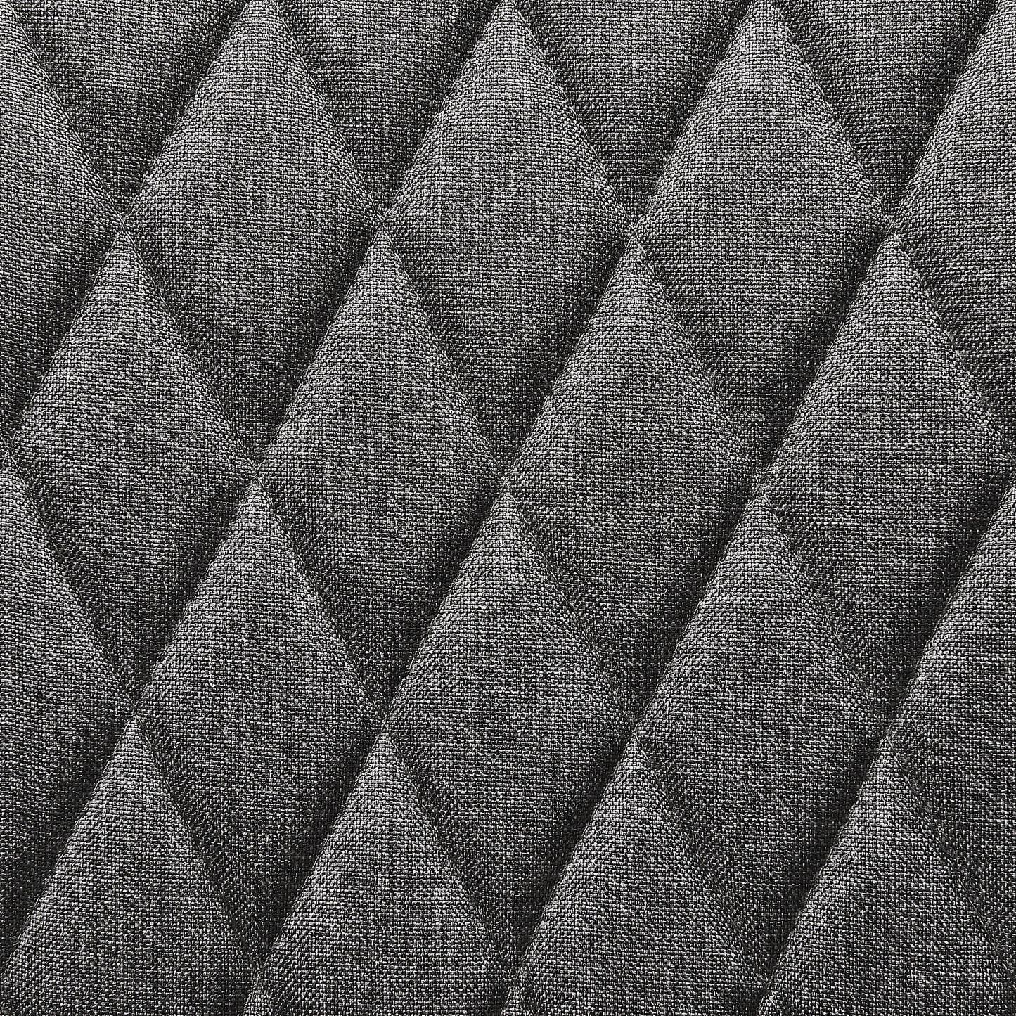 Esszimmerstuhl 2er Set Stoff Dunkelgrau ARCATA