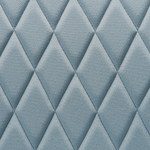 Esszimmerstuhl 2er Set ARCATA Samtstoff Hellblau