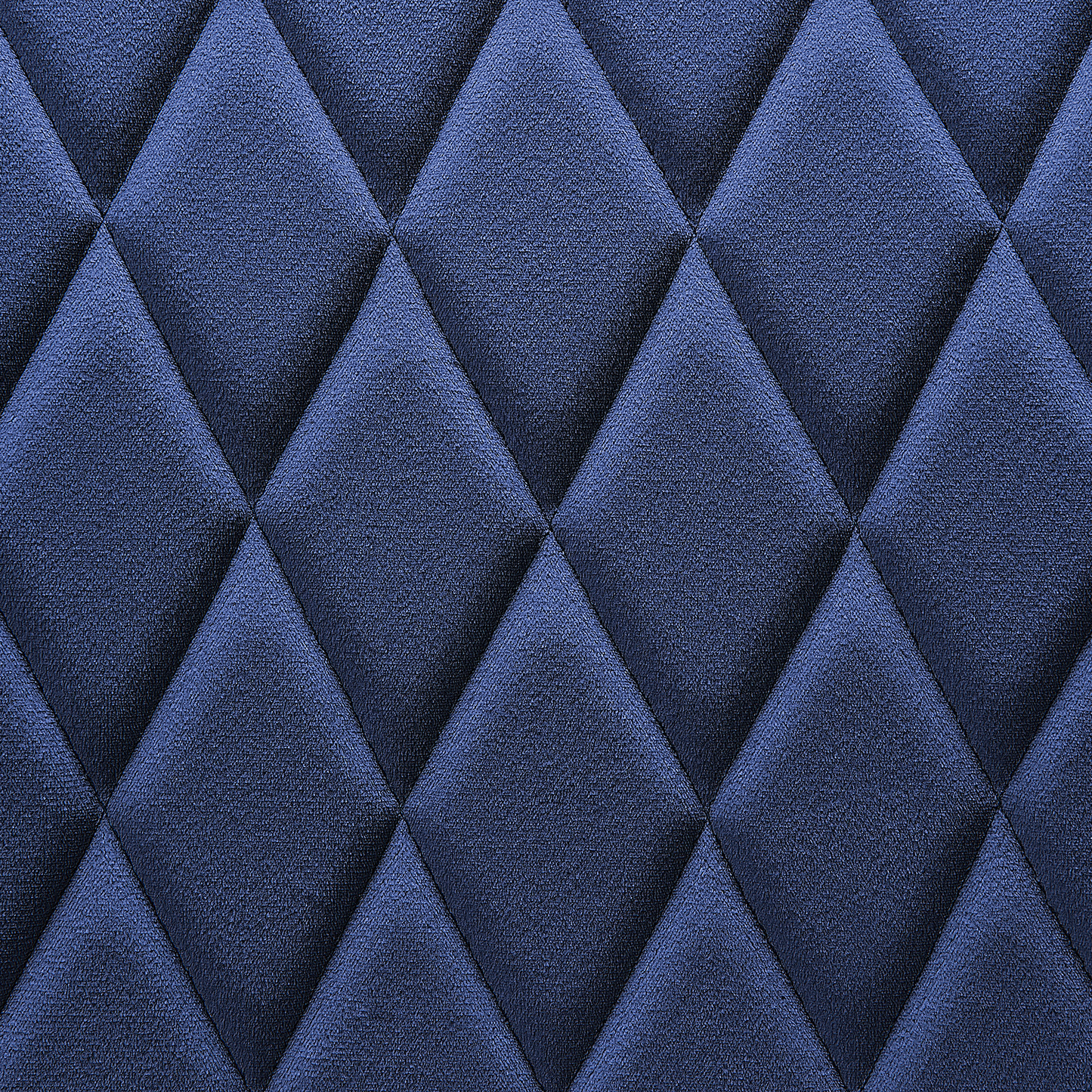 Esszimmerstuhl 2er Set ARCATA Samtstoff Marineblau