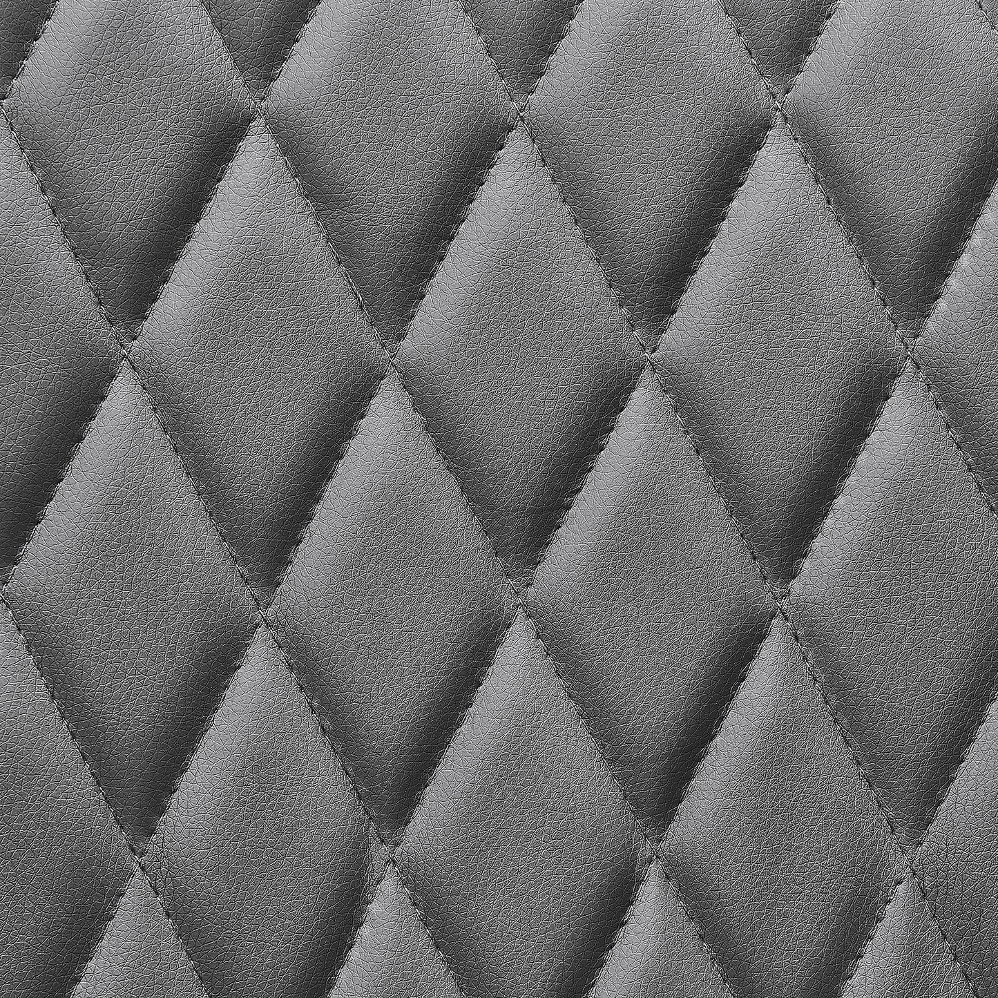 Esszimmerstuhl 2er Set ARCATA Kunstleder Grau