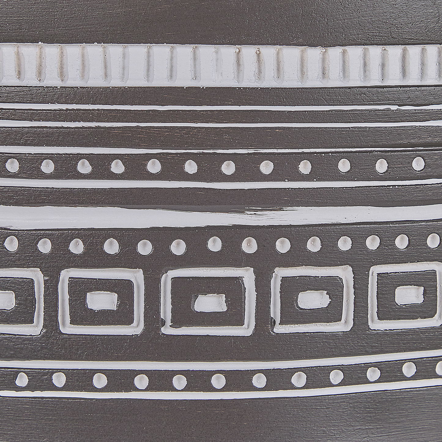 Blumentopf mit Beinen EVRETI Keramik 39 cm Dunkelgrau