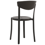 Gartenstuhl 4er Set VIESTE Schwarz