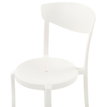 Gartenstuhl 4er Set VIESTE Weiss