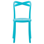 Set mit 2 Stühlen Kunststoff Türkis CAMOGLI