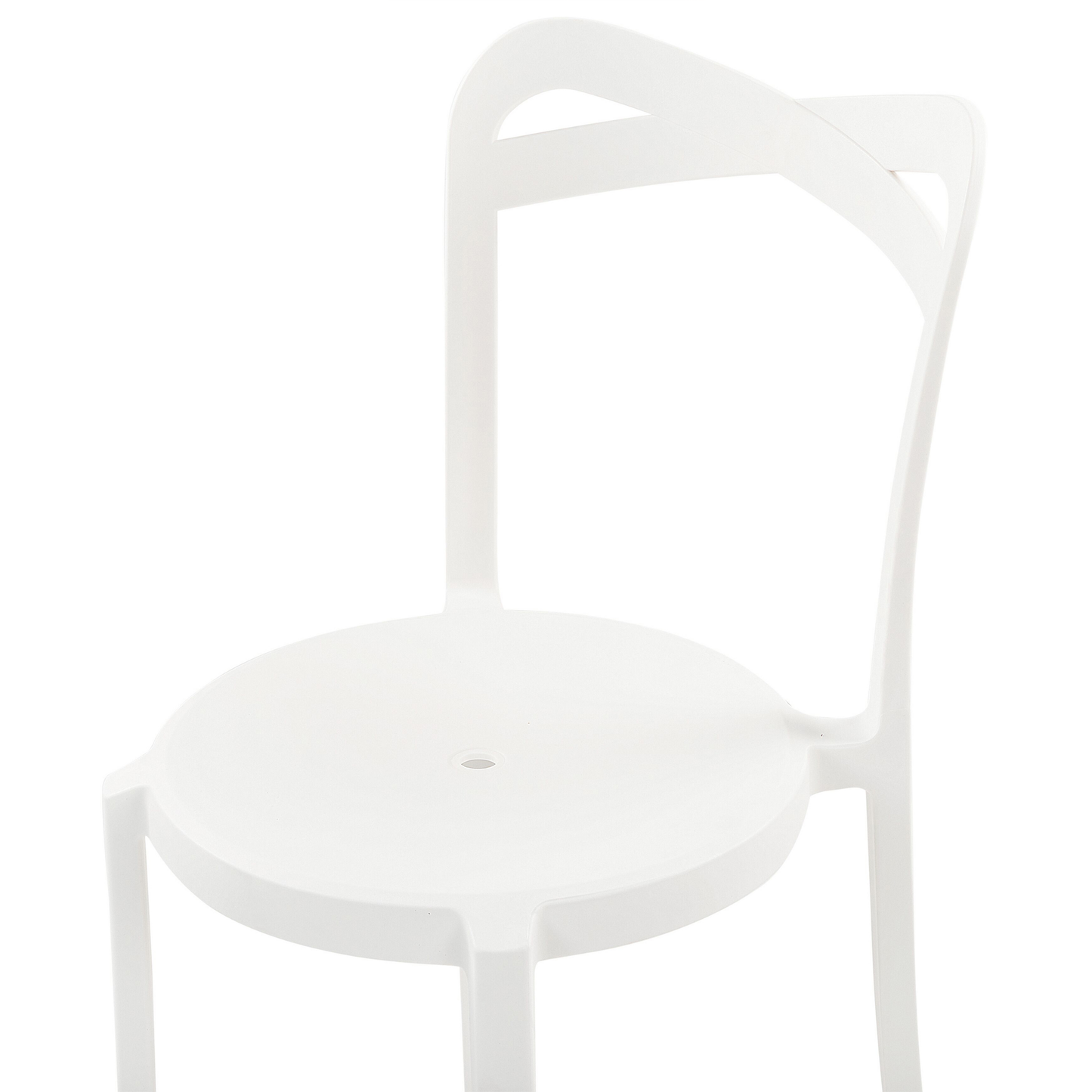 Gartenstuhl 4er Set CAMOGLI Weiss