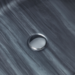 Badewanne freistehend schwarz Marmor Optik 170 x 80 cm RIOJA