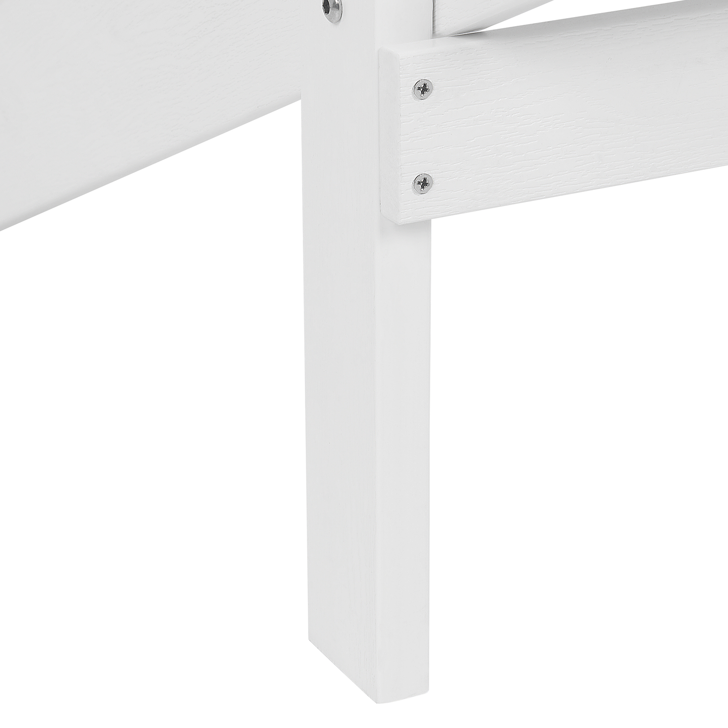 Gartenstuhl ADIRONDACK mit Fussstütze Weiss