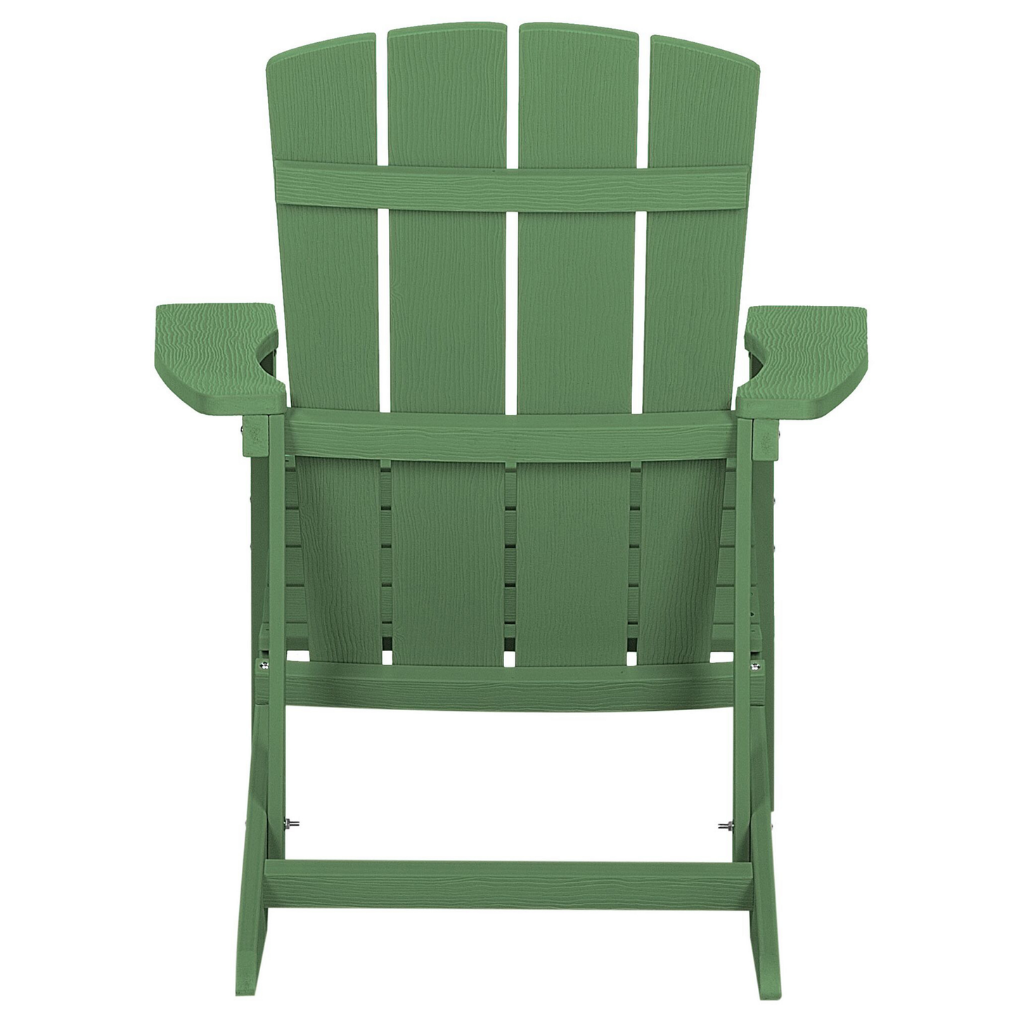 Gartenstuhl ADIRONDACK mit Fussstütze Grün