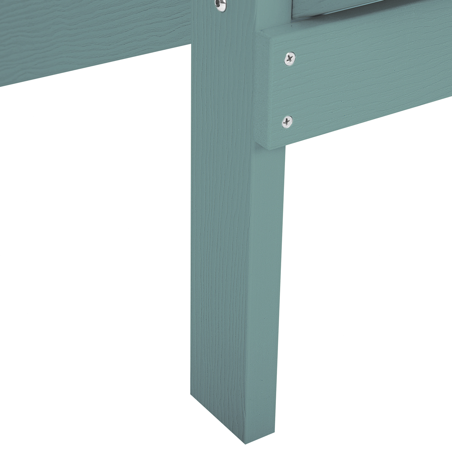 Gartenstuhl ADIRONDACK mit Fussstütze Türkis