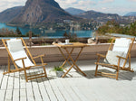 Bistro Set klappbar ATRANI/MOLISE Holz Hellbraun