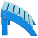 Garden Fusshocker ADIRONDACK Blau