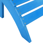 Garden Fusshocker ADIRONDACK Blau