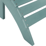 Garden Fusshocker ADIRONDACK Türkis