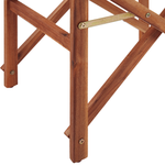 Gartenstuhl 2er Set CINE Akazienholz Cremeweiss