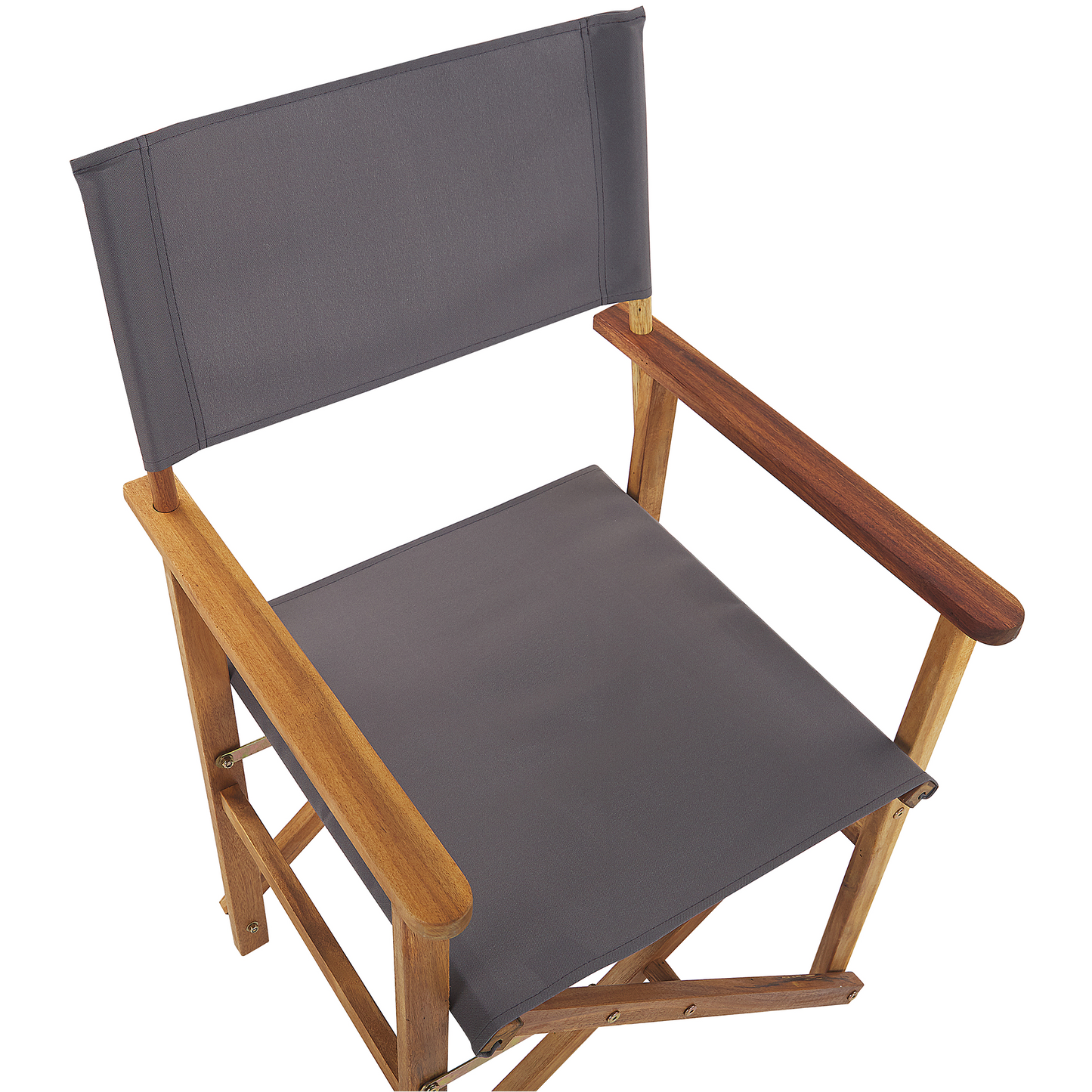 Gartenstuhl 2er Set CINE Akazienholz Grau