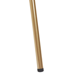 Esszimmerstuhl 2er Set Samtstoff Marineblau RUBIO