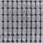 Dekokissen 2er Set ASPIDISTRA Samtstoff 45 x 45 cm Grau Geometrisches Muster