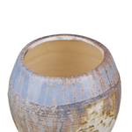 Steinzeug Blumenvase 15 Bunt Gold BERGE