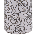 Blumenvase ALINDA Steinzeug 26 cm Weiss