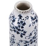 Blumenvase MULAI Steinzeug 30 cm Weiss