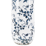 Blumenvase MULAI Steinzeug 35 cm Weiss