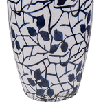 Blumenvase MUTILENE Steinzeug 25 cm Weiss