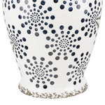 Blumenvase NEMEA Steinzeug 25 cm Weiss