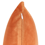 Dekokissen 2er Set CEROPEGIA Samtstoff 45 x 45 cm Orange Geometrisches Muster