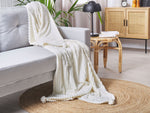 Kuscheldecke KAWERI 150 x 200 cm Creme